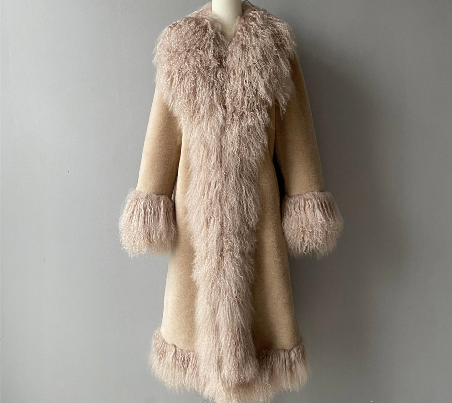 Mongolian Teddy Fur Coat (Preorder see description)