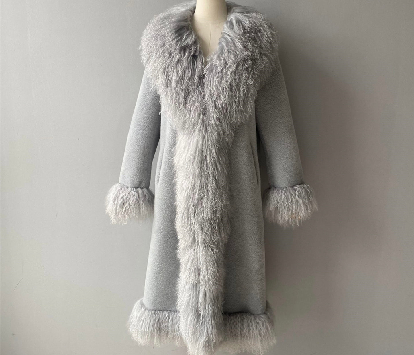 Mongolian Teddy Fur Coat (Preorder see description)