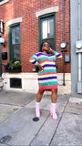 Multicolor Mitchell Sweater Dress