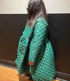 Kids puffer swing coat ( preorder takes two weeks for shipment)